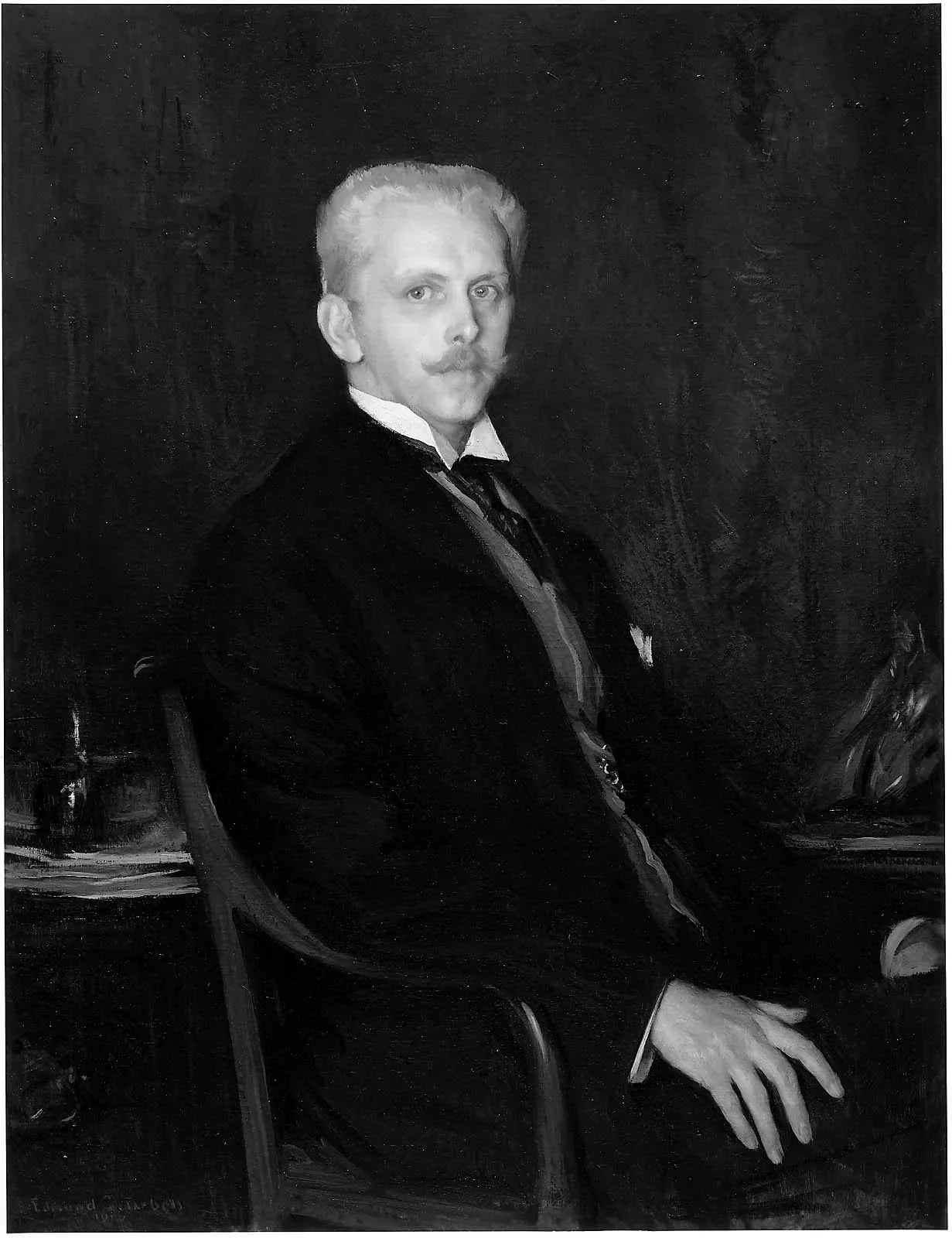 Edward Robinson - Edmund Charles Tarbell image 1 reproduction d’œuvre d’art à l’huile