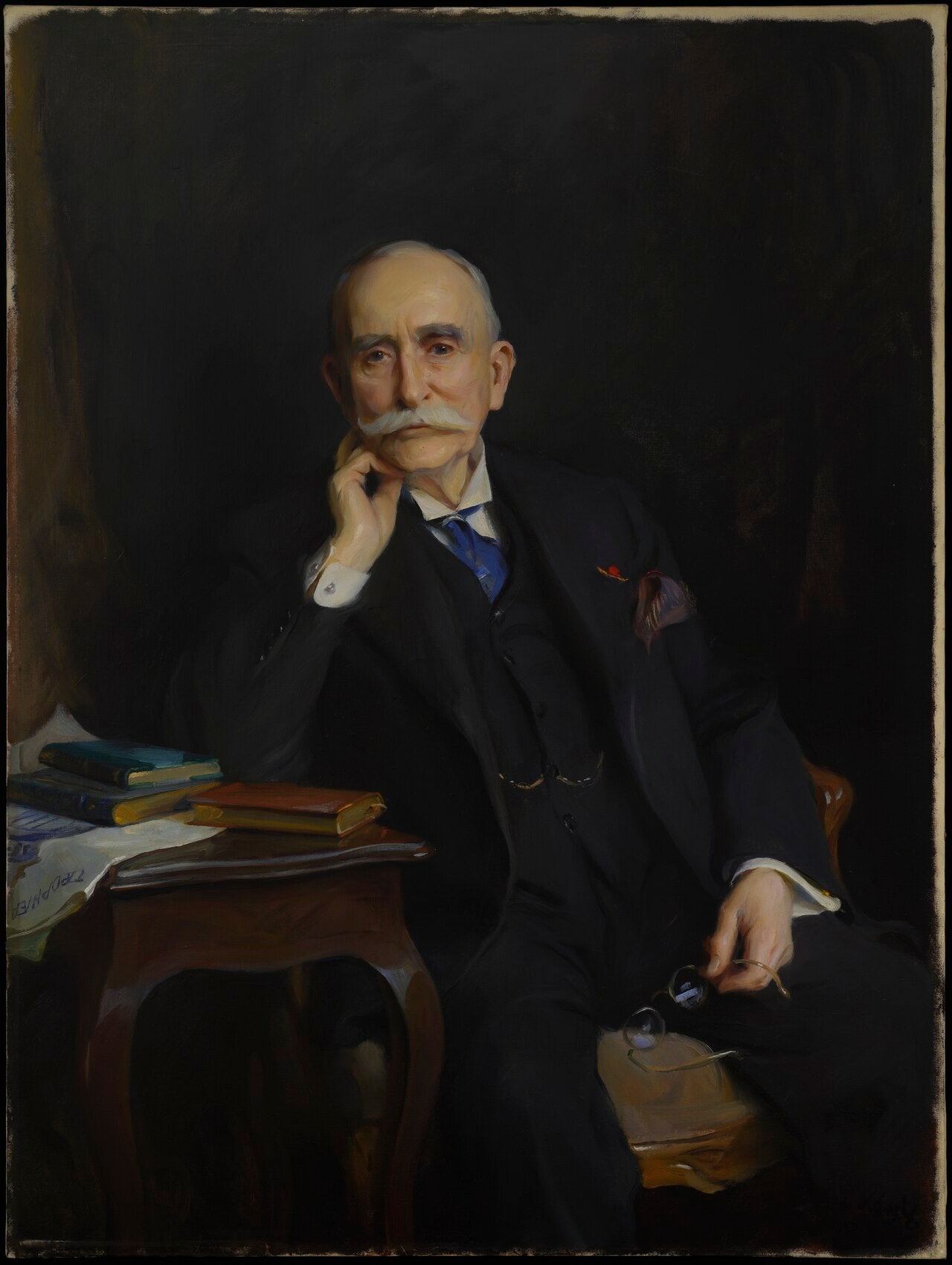 Edward Tuck (1842-1938), promotion de 1862 - Philip de László image 1 copie peinte à la main à l’huile