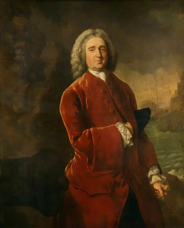 Edward Vernon - Thomas Gainsborough image 1 tableau peint à l’huile sur toile
