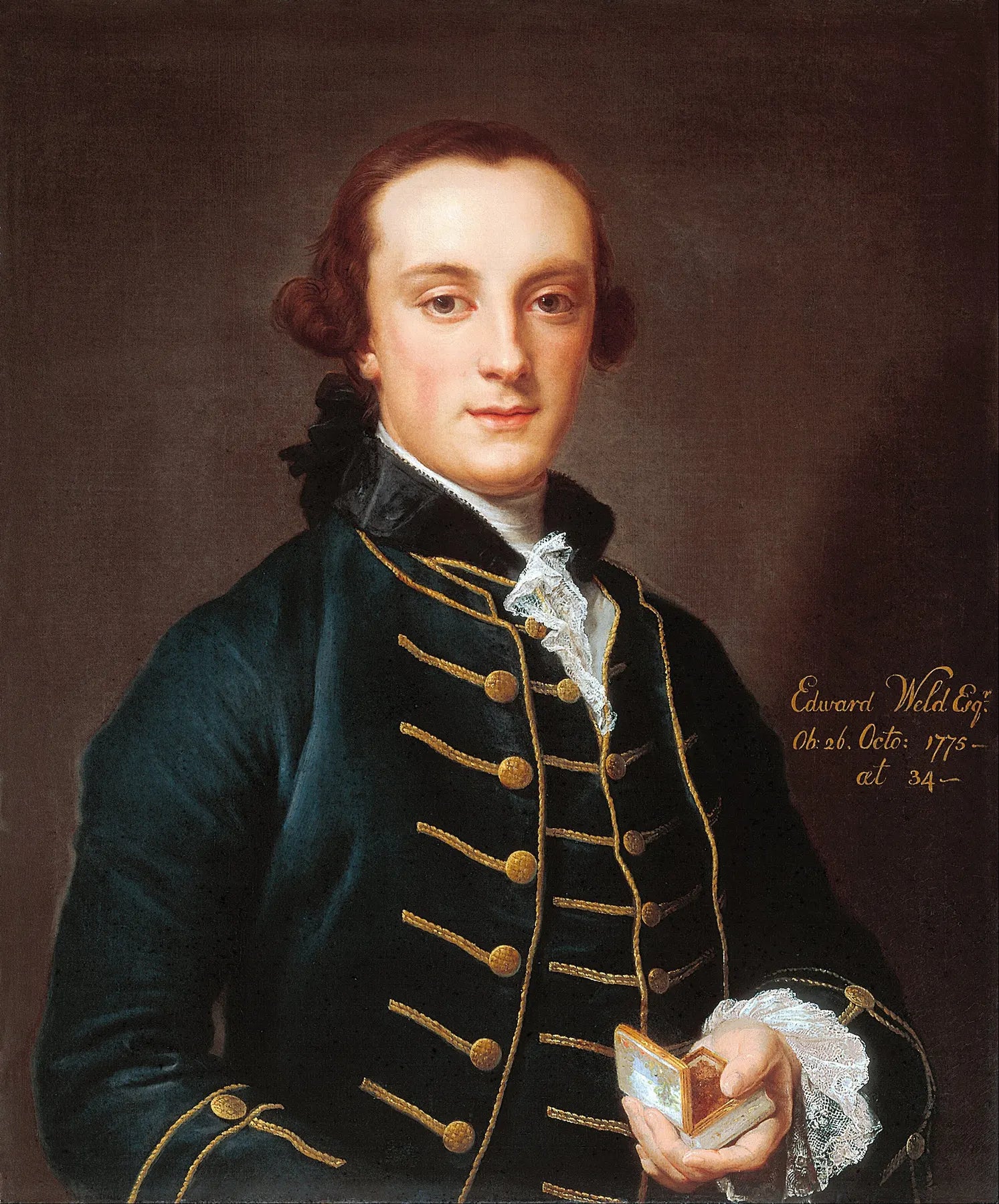 Edward Weld - Pompeo Batoni image 1 copie peinte à la main à l’huile