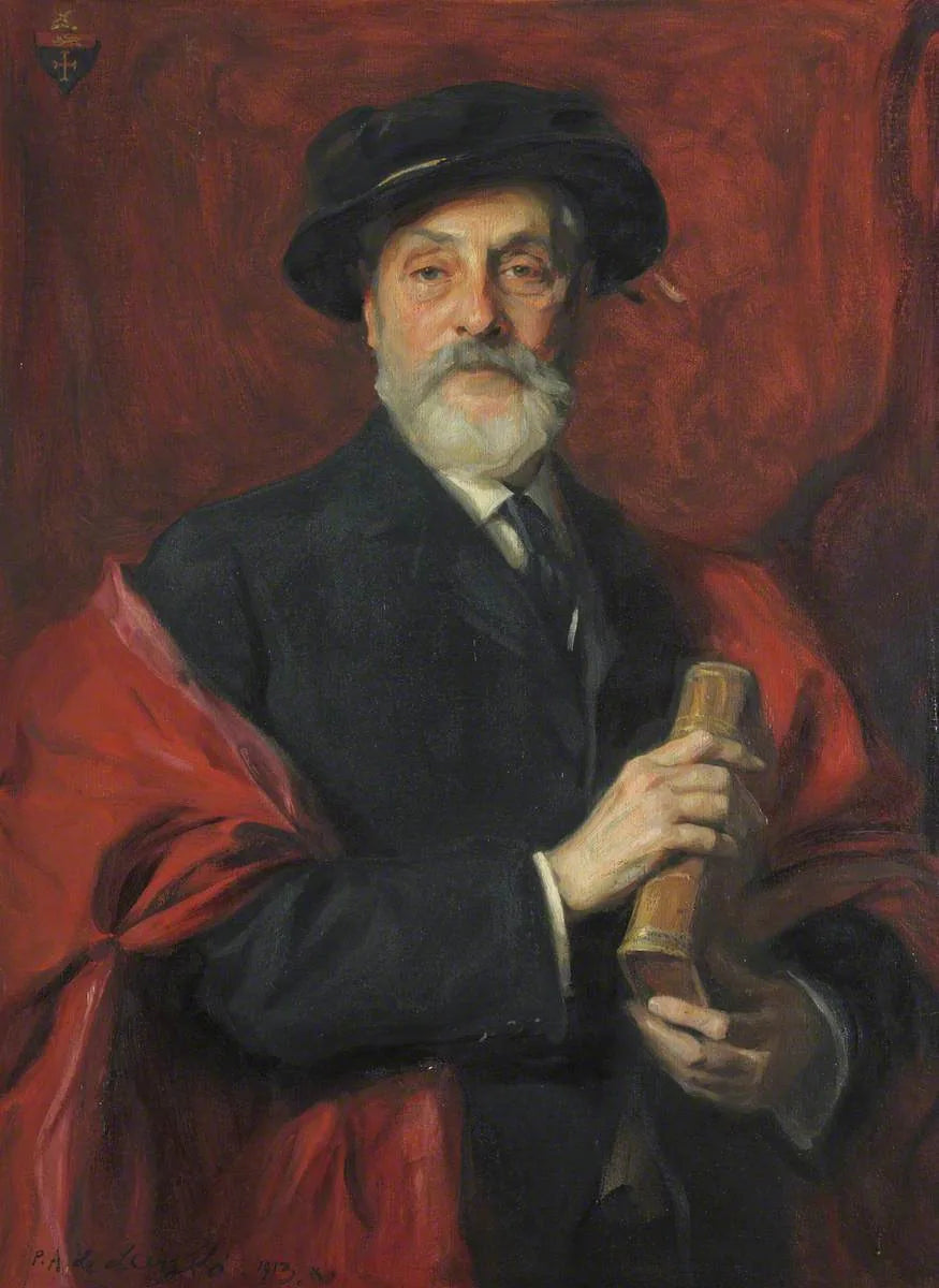 Edwin Charles Clark, professeur de droit civil - Philip de László image 1 tableau peint à l’huile sur toile