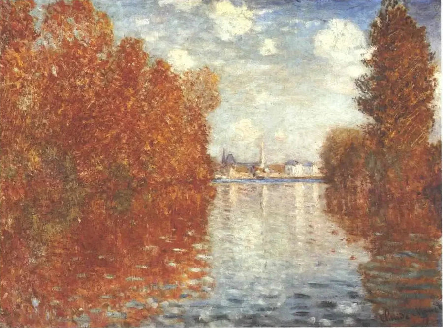 Effet d’automne à Argenteuil W290 – Claude Monet