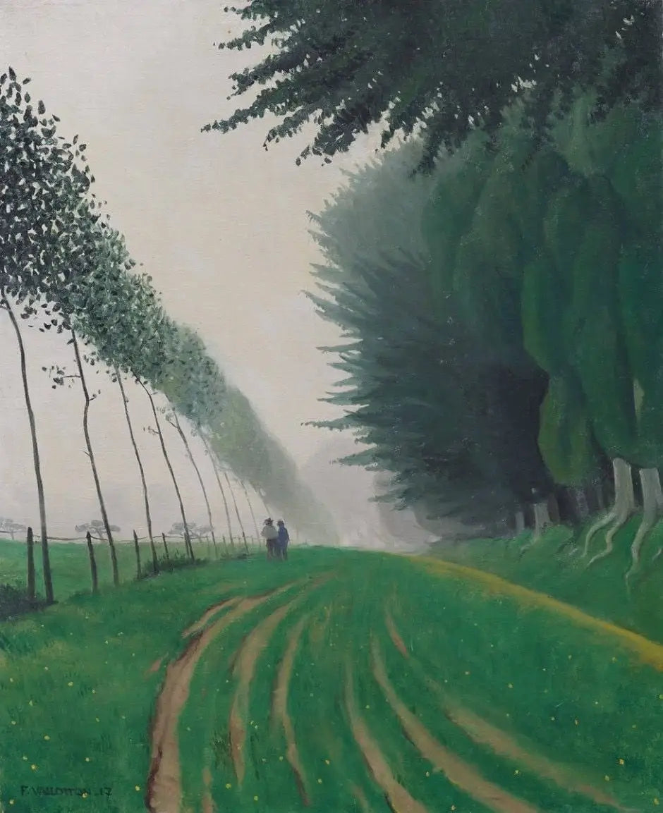 Effet de brume, Honfleur - Félix Vallotton image 1 reproduction artisanale de tableau