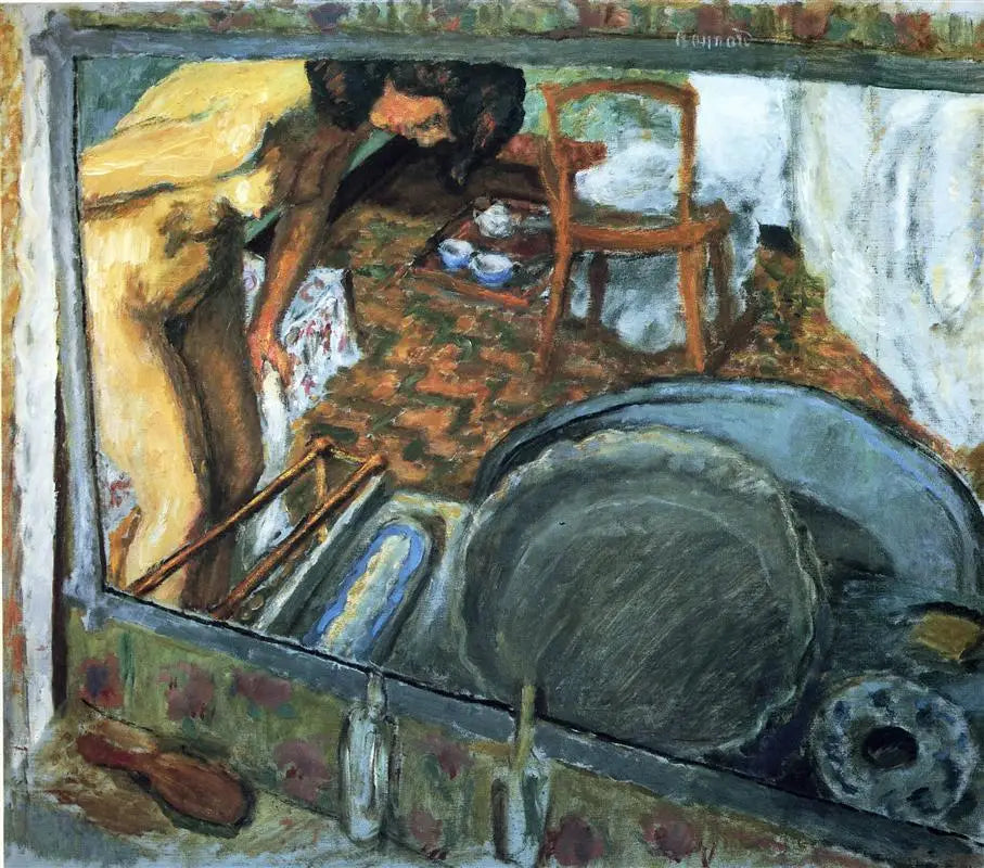 Effet de glace - Pierre Bonnard image 1 tableau peint à l’huile sur toile