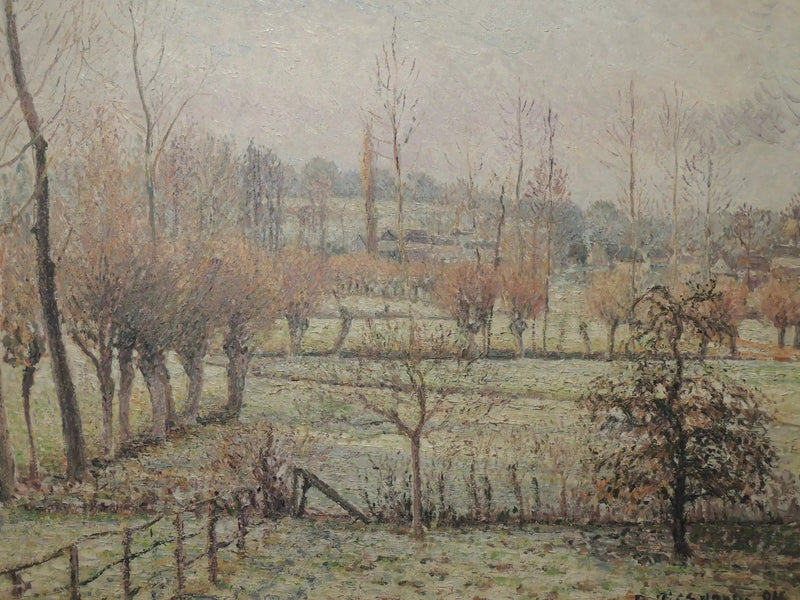 Effet de neige à Éragny - Camille Pissarro