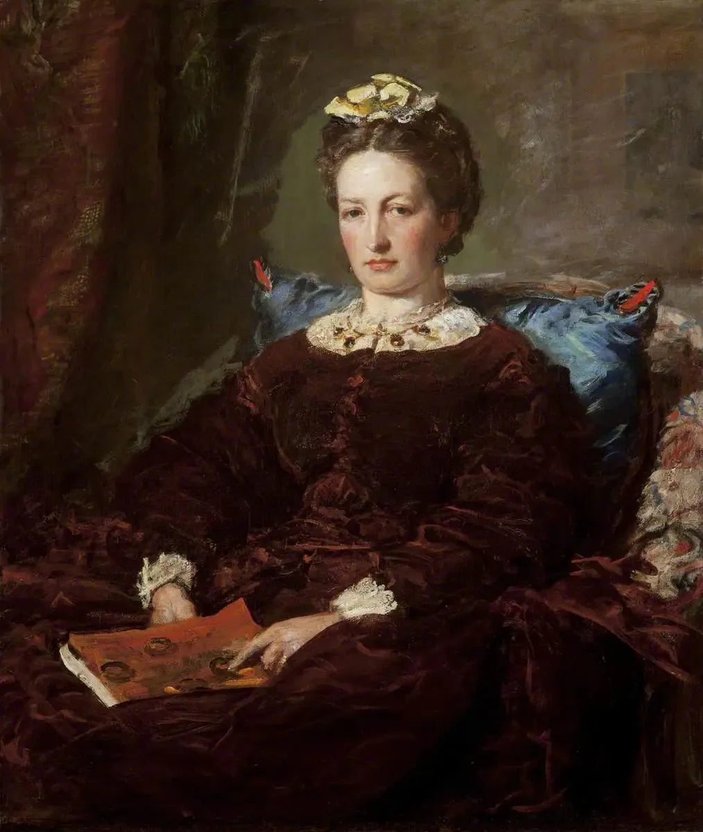 Effie Millais, née Gray (1828-1897) - John Everett Millais image 1 reproduction d’œuvre d’art à l’huile