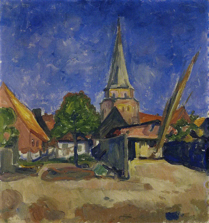 Église à Travemünde - Edvard Munch