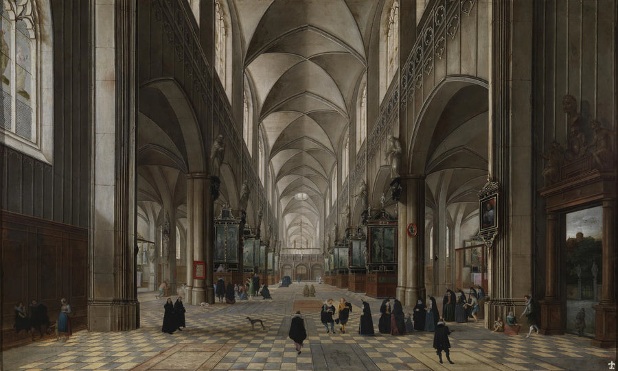 L'Église en Flandre ou La Messe - Pieter Neefs l'Ancien