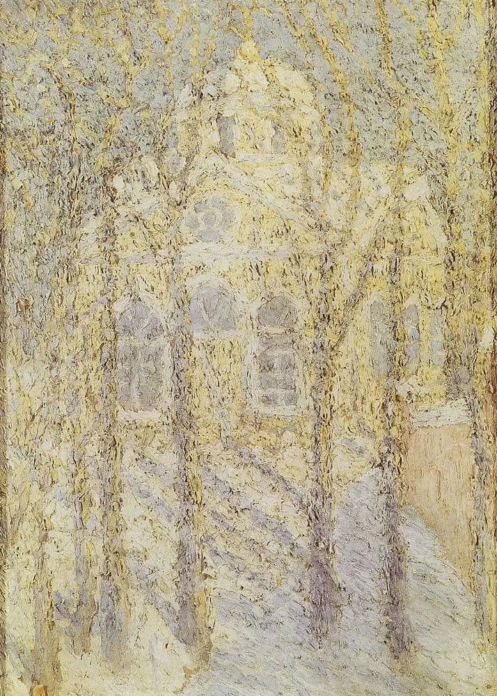 Église - Kazimir Malevich image 1 reproduction de peinture à l’huile