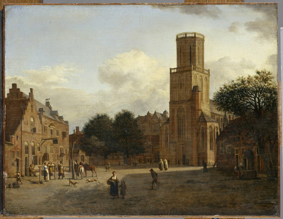 L'Église Sainte-Aldegonde à Emmerich en Allemagne - Jan van der Heyden