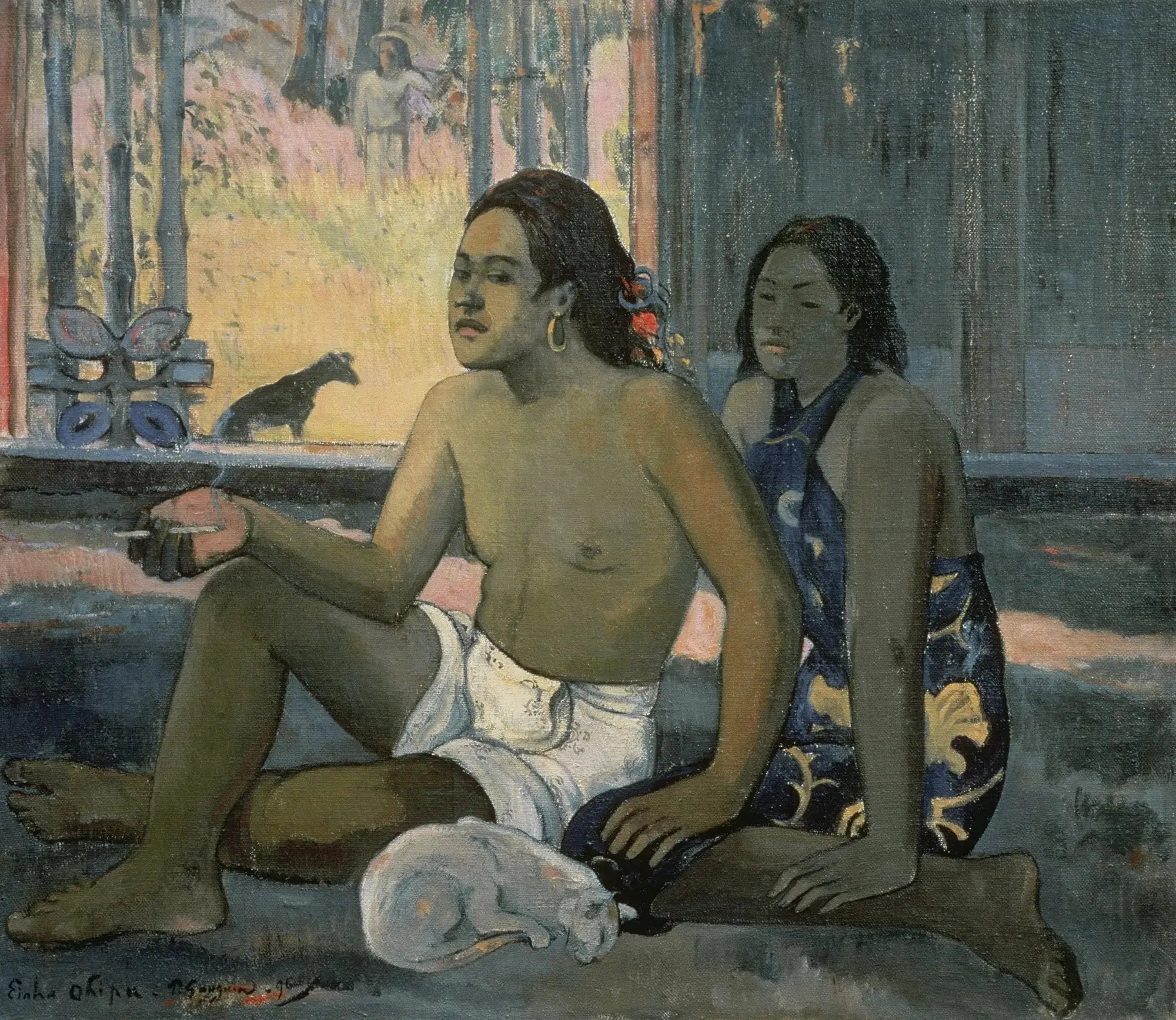 Eiaha Ohipa - Paul Gauguin image 1 tableau peint à l’huile sur toile