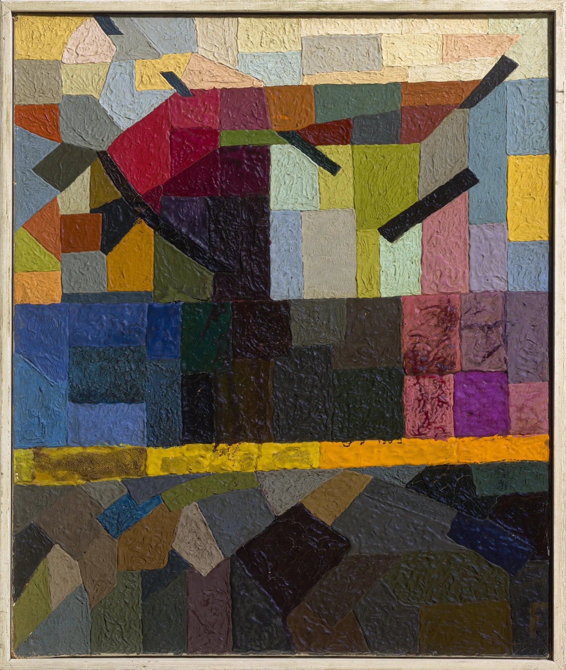 Ein Baum - Otto Freundlich image 1 copie peinte à la main à l’huile