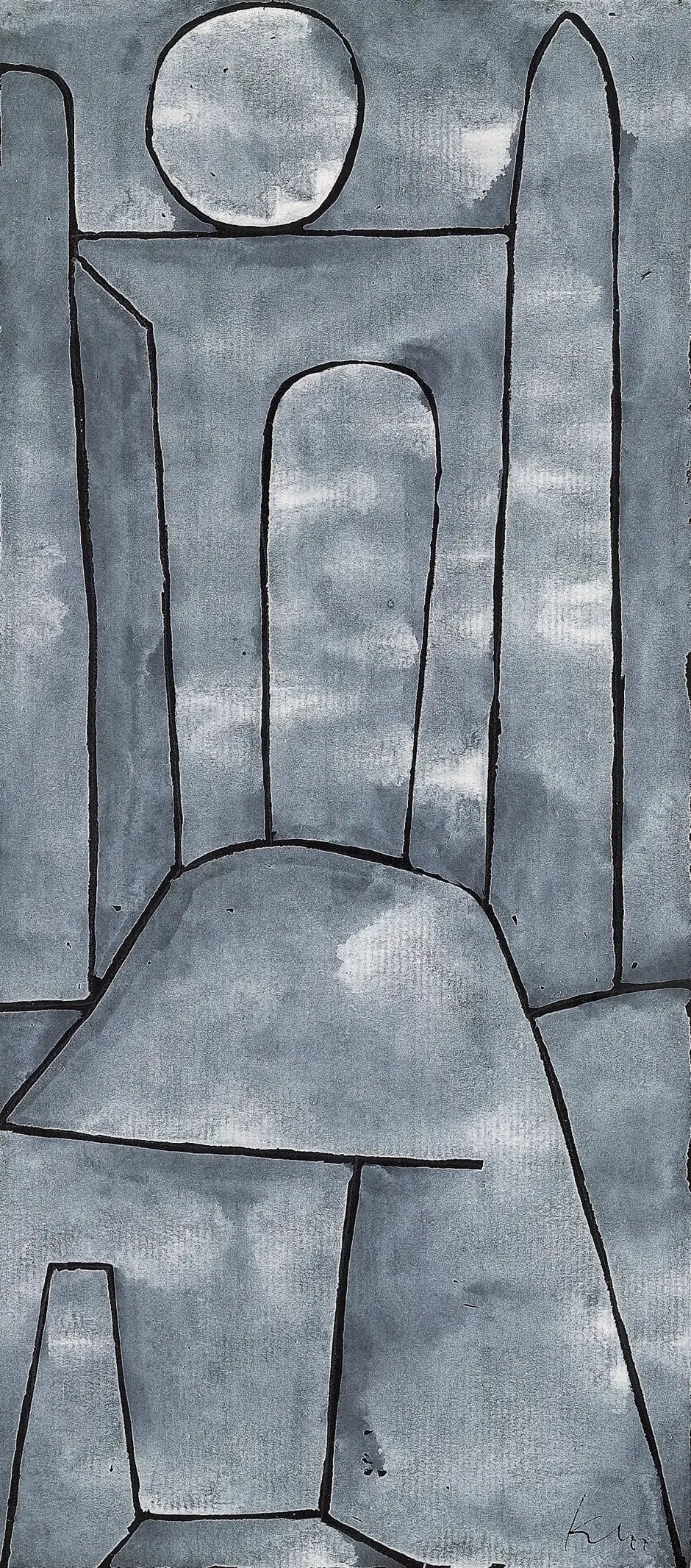 Ein Tor - Paul Klee image 1 copie peinte à la main à l’huile