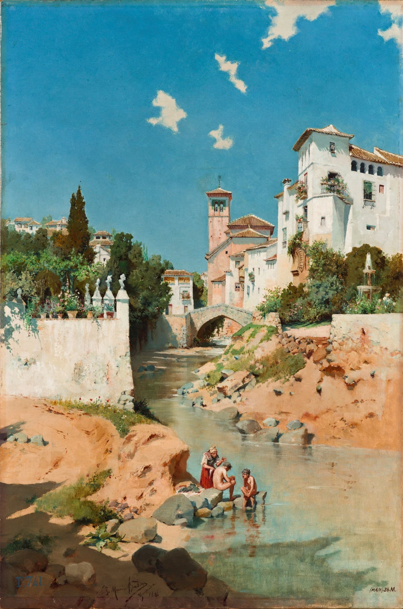 El Darro (Souvenirs de Grenade) - José Marín-Baldo y Burgueros