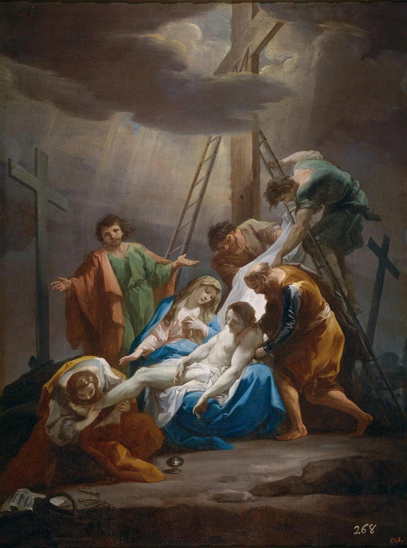 El Descendimiento - Corrado Giaquinto