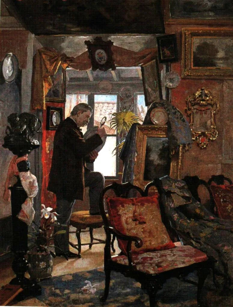 El desvan del anticuario. - Arturo Michelena