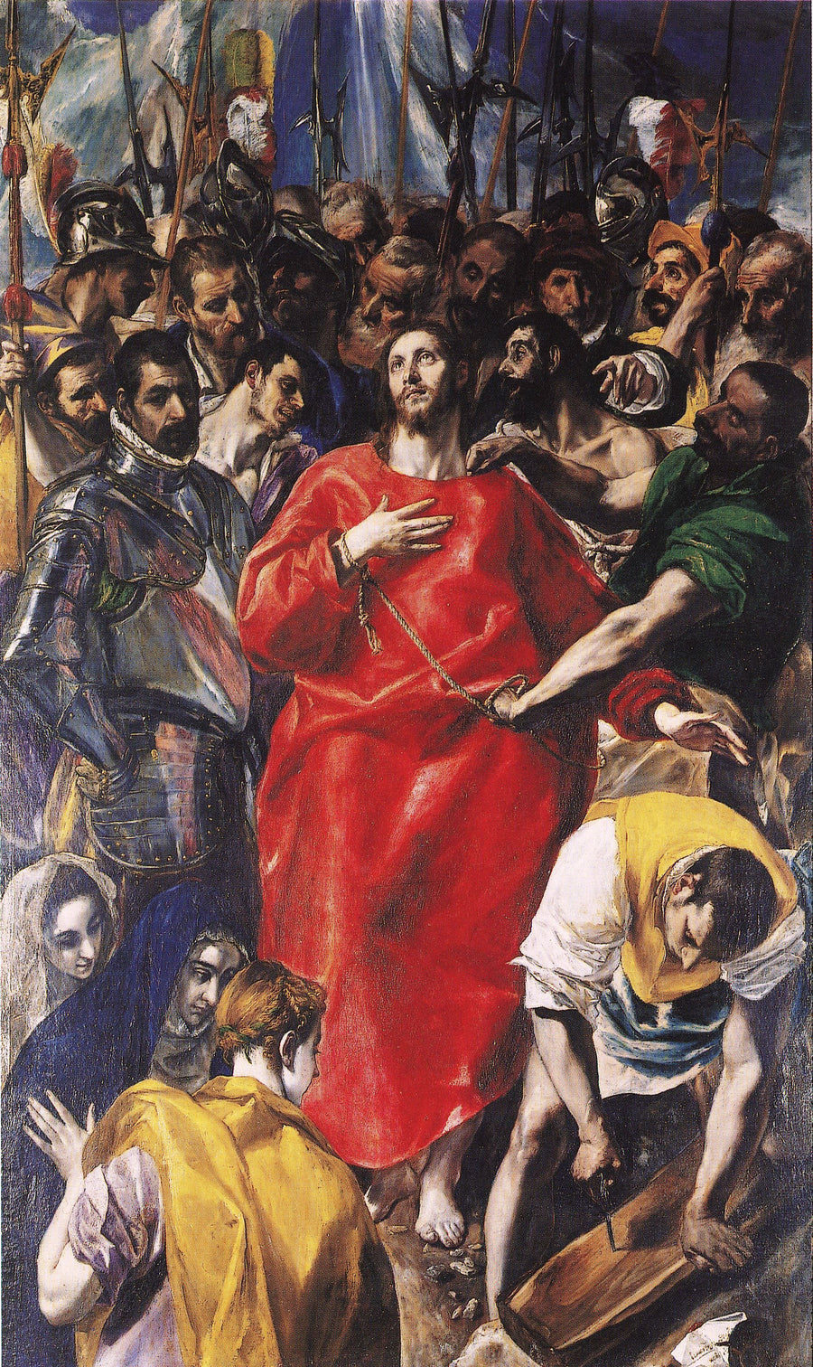 Le Partage de la tunique du Christ, El Expolio - El Greco