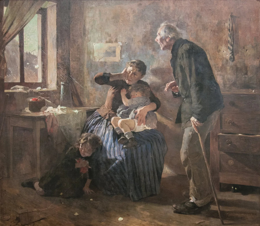 El Granizo de Reims 1886. - Arturo Michelena