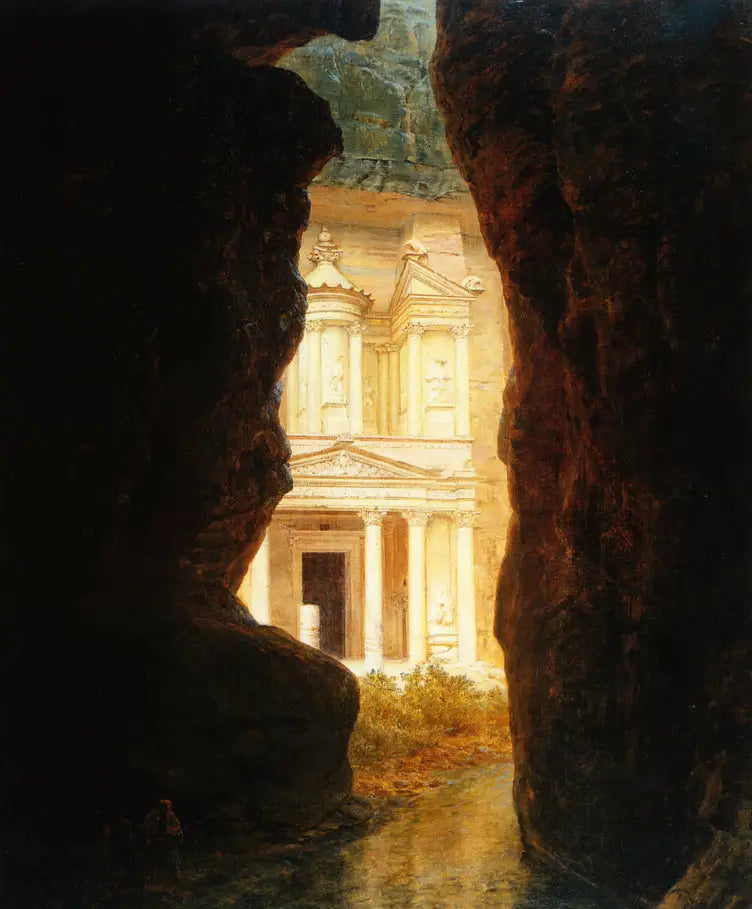 El Khasné, Pétra - Frederic Edwin Church