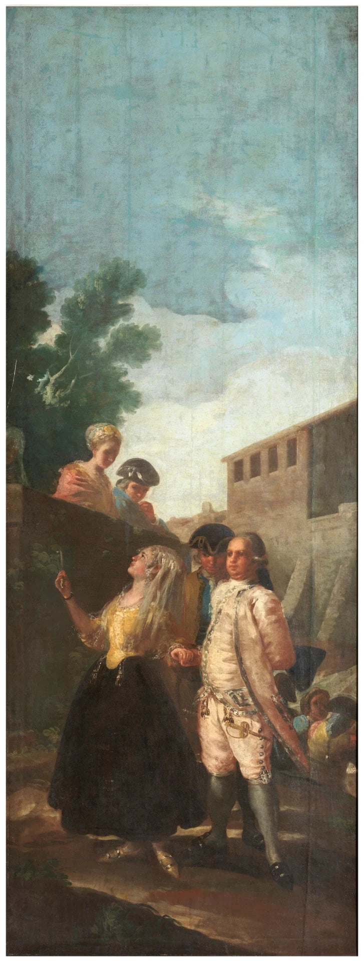 El Militar y la señora - Francisco de Goya
