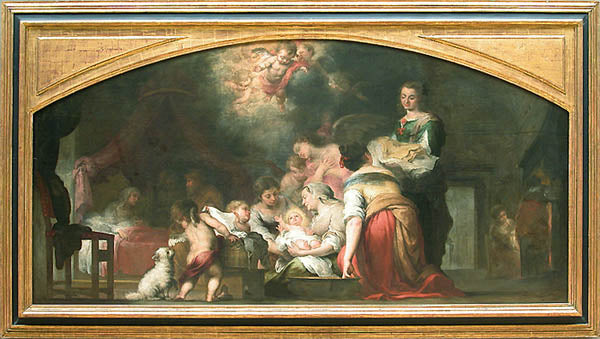 La Nativité de la Vierge - Bartolomé Esteban Murillo
