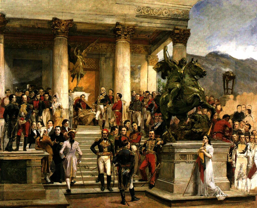 El panteon de los heroes. - Arturo Michelena