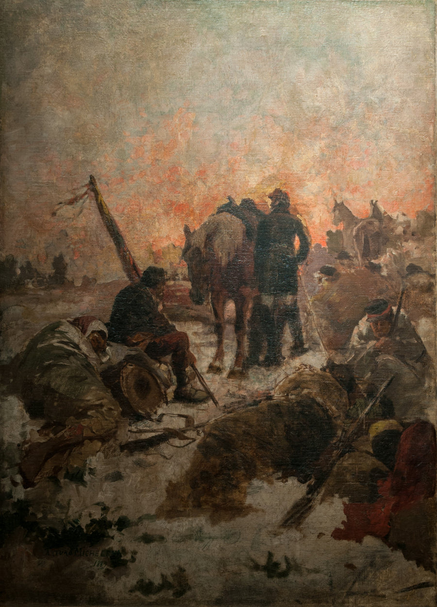El paso de los Andes - Arturo Michelena