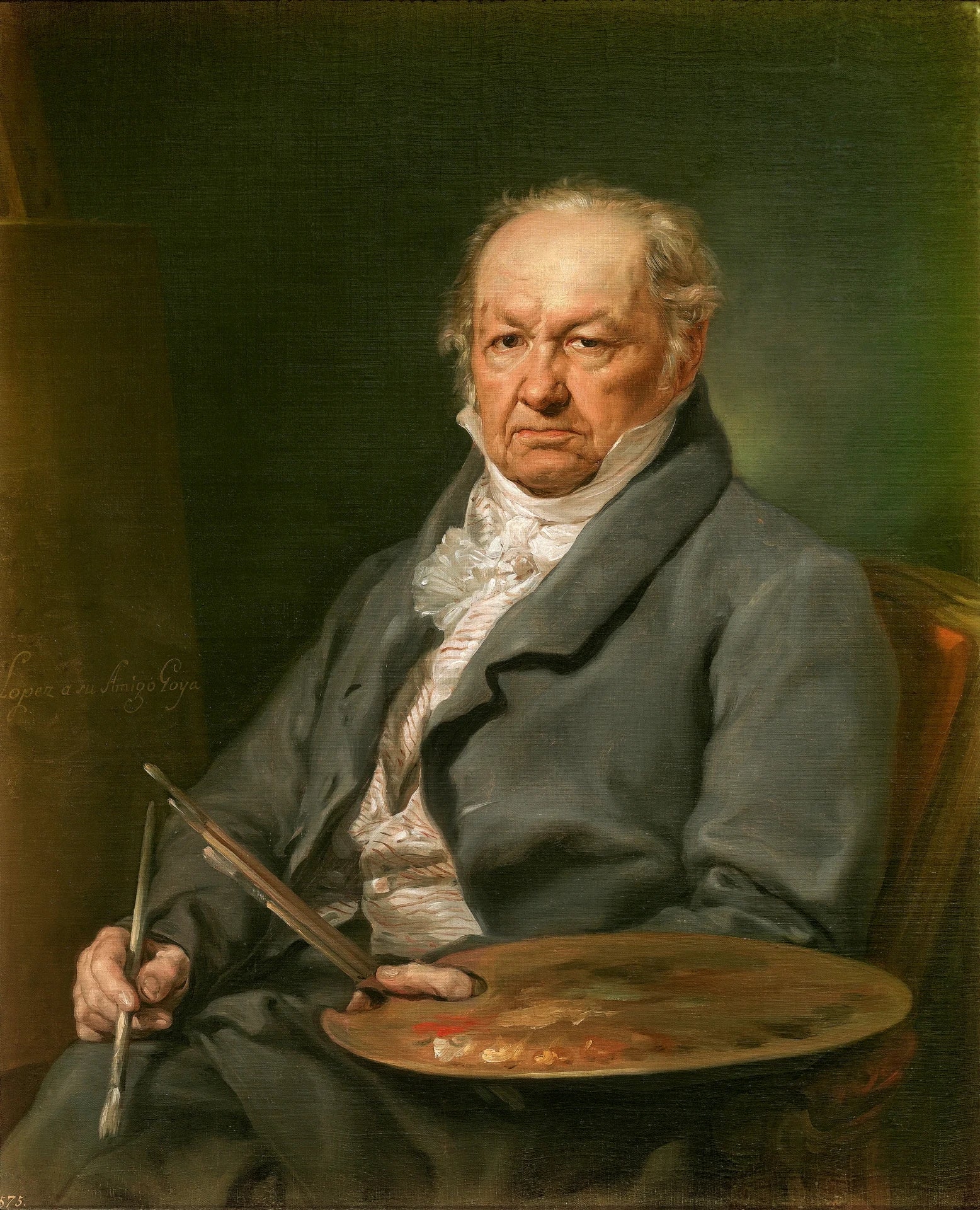 El pintor Francisco de Goya - Vicente López Portaña