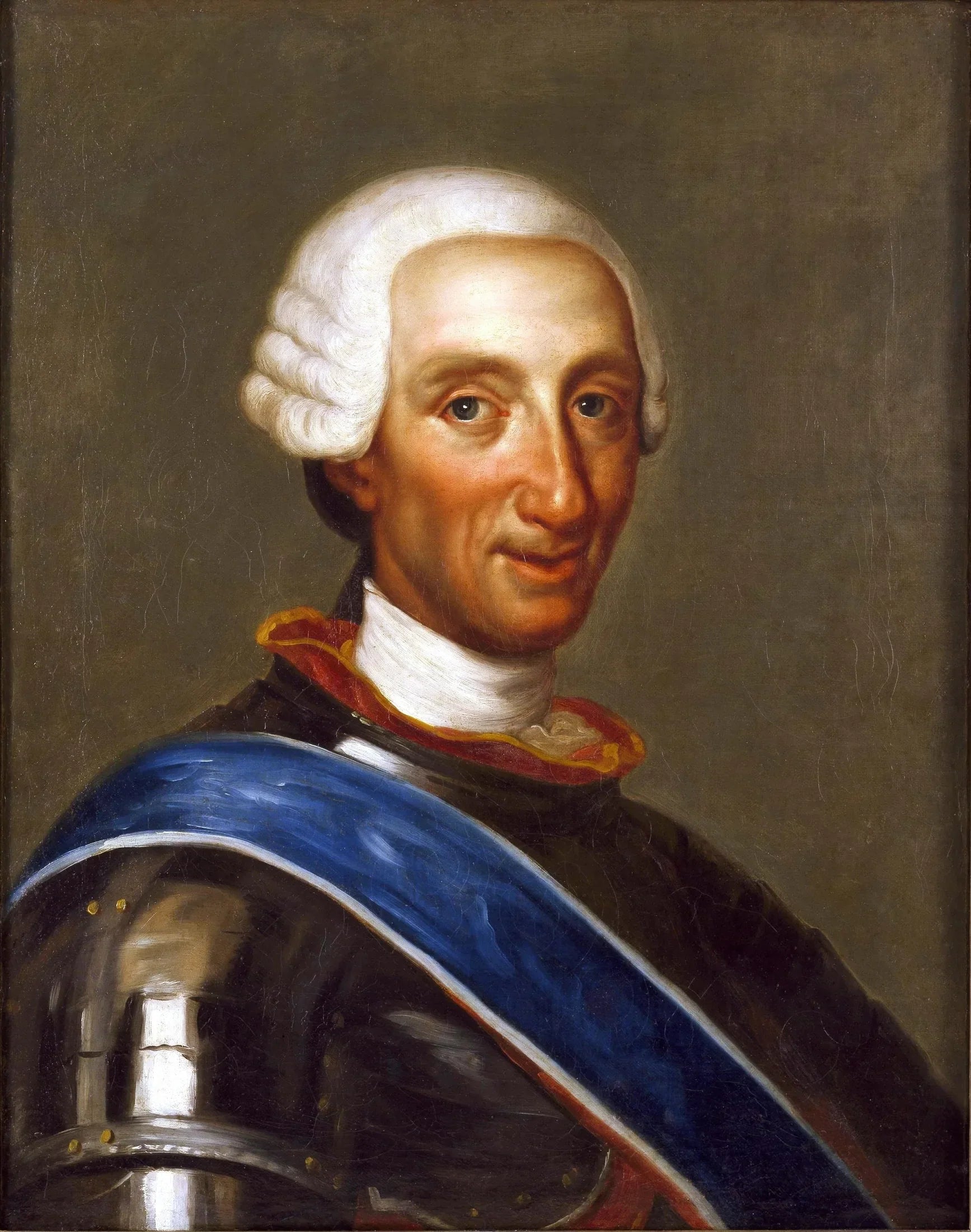 El rey Carlos III de España - Anton Raphael Mengs image 1 reproduction de peinture à l’huile
