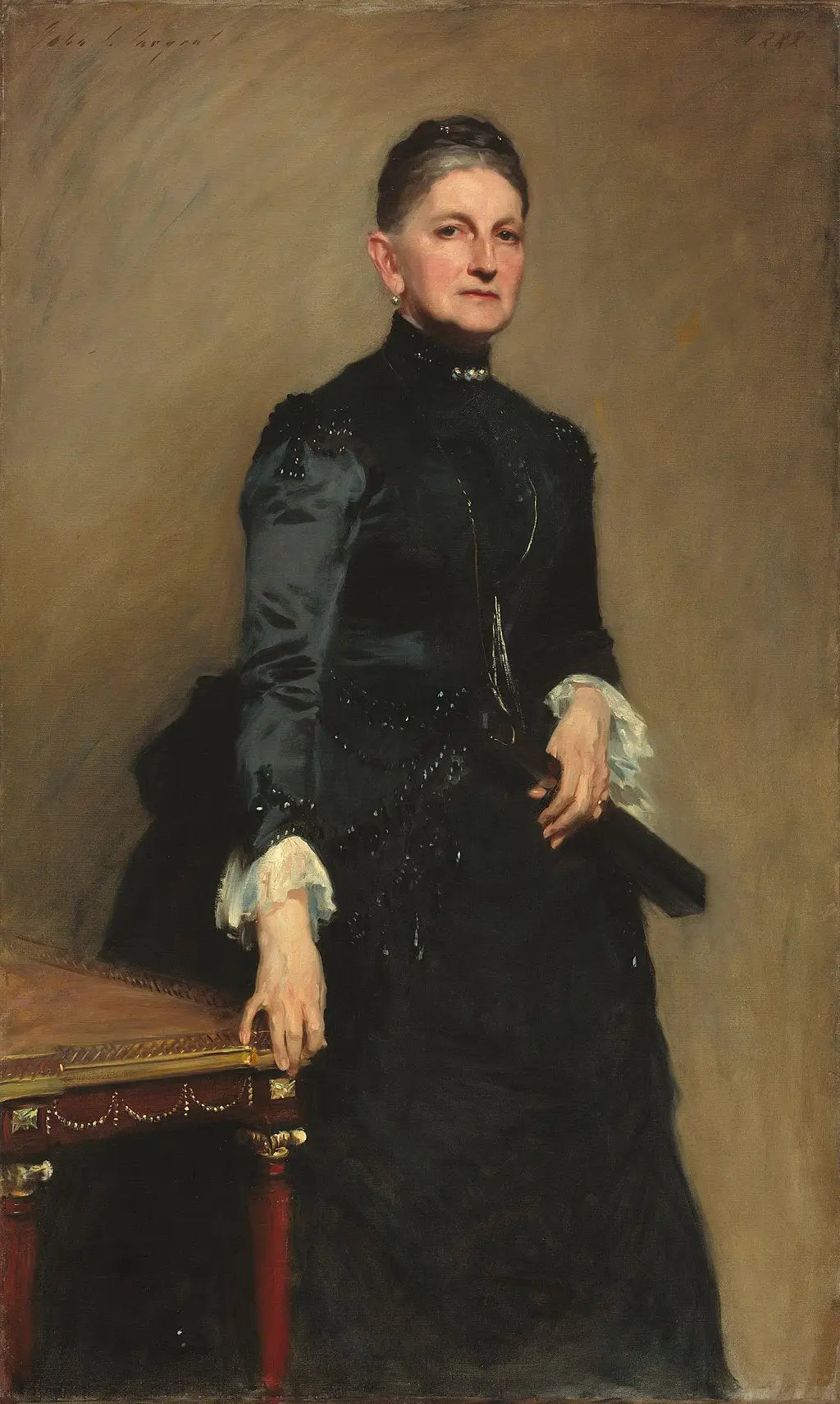 Eleanora O'Donnell Iselin (Mme Adrian Iselin) - John Singer Sargent image 1 copie peinte à la main à l’huile
