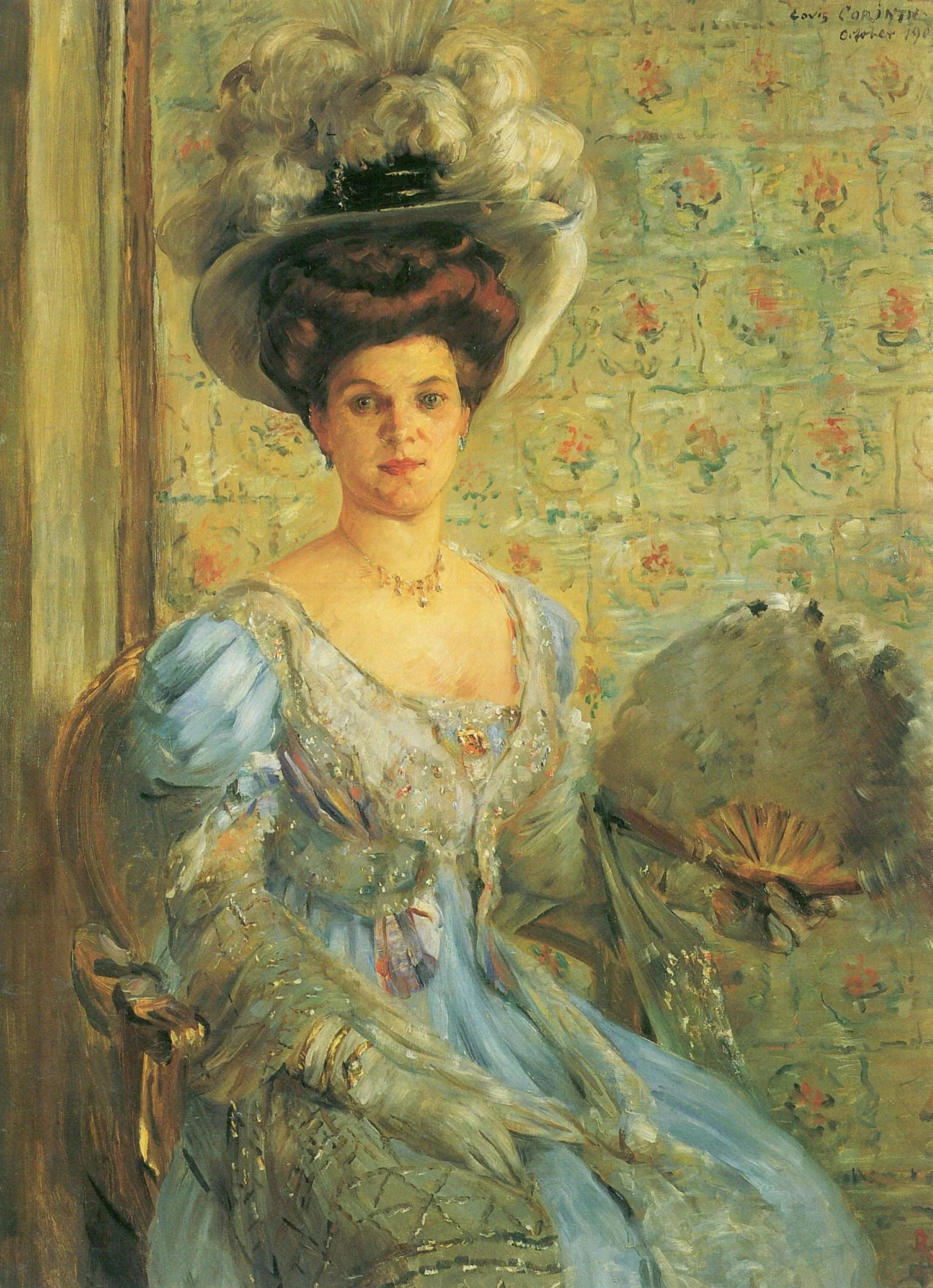 Éléonore von Wilke - Lovis Corinth image 1 copie de tableau peinte à la main