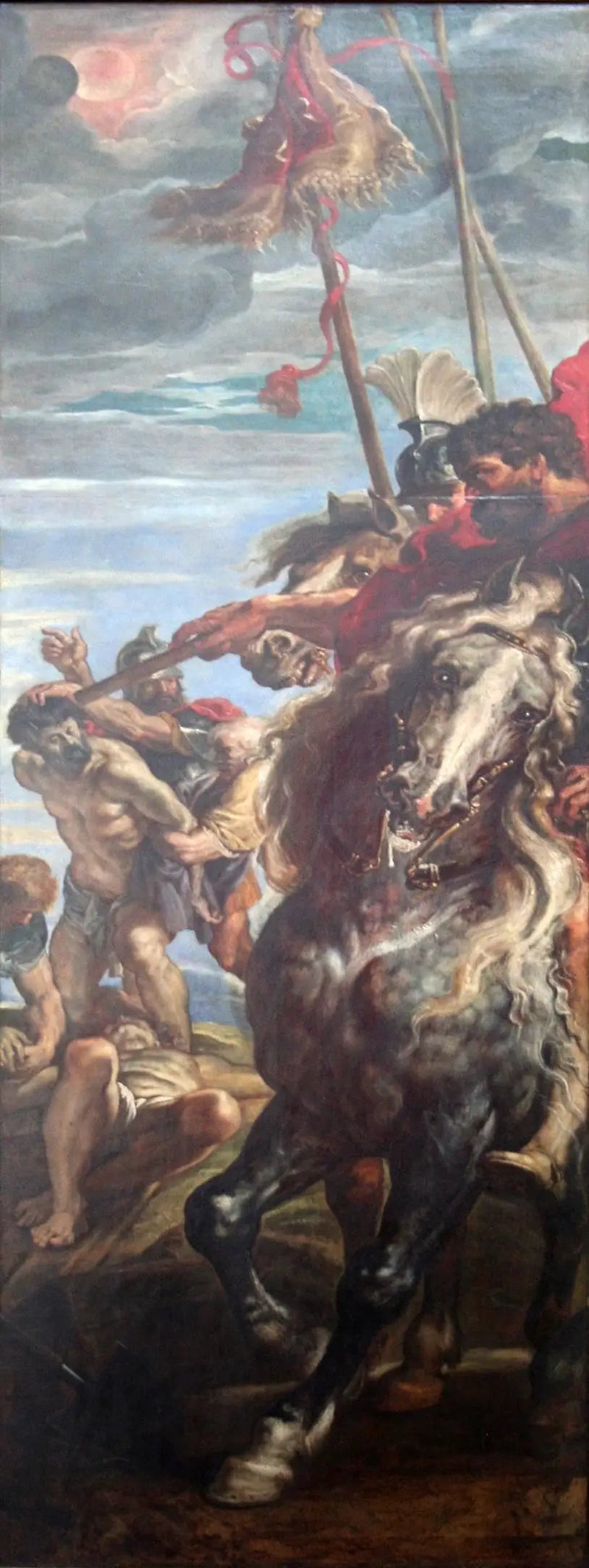 Élévation de la Croix (panneau de droite) - Peter Paul Rubens