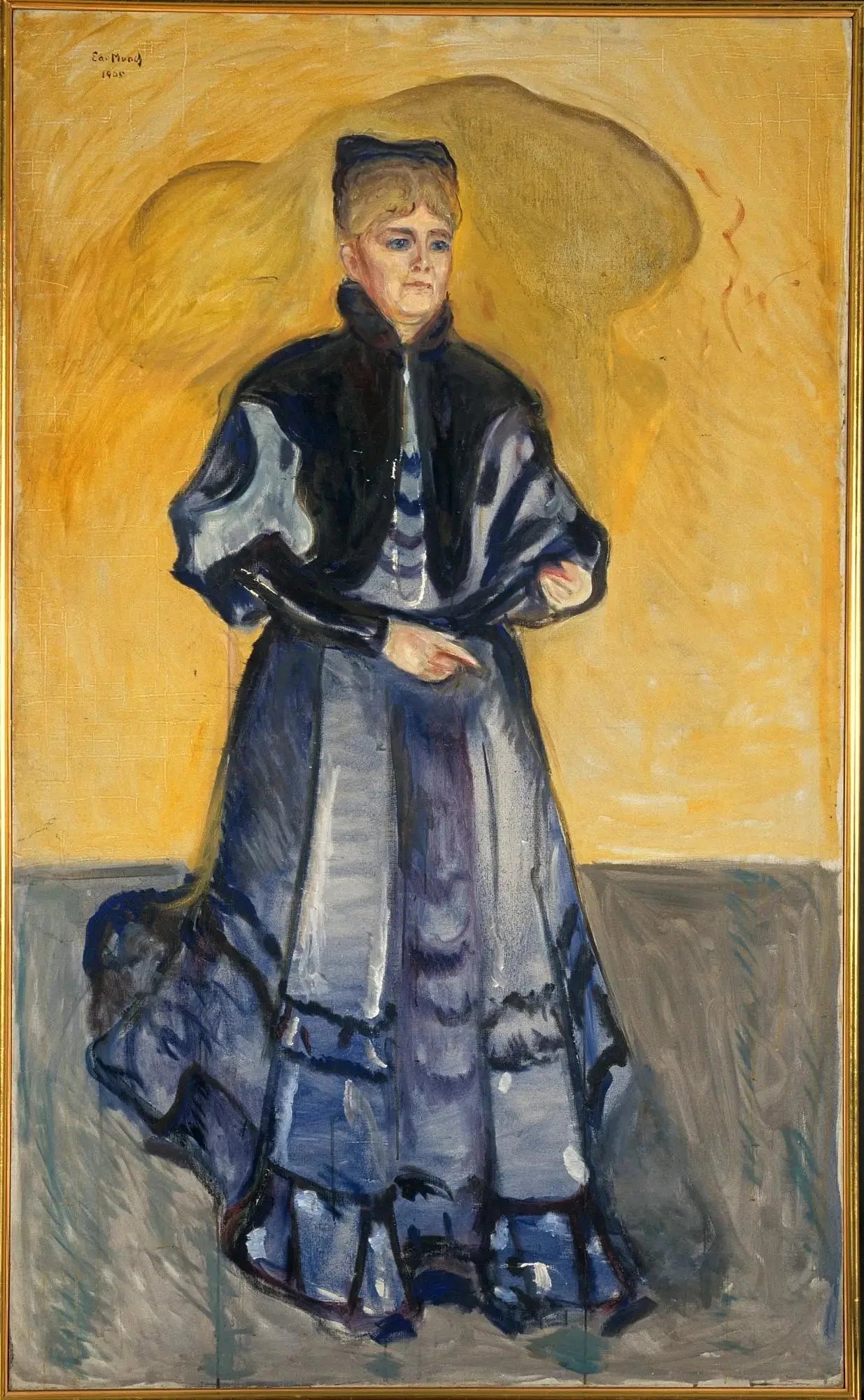 Élisabeth Förster-Nietzsche - Edvard Munch image 1 copie de tableau peinte à la main