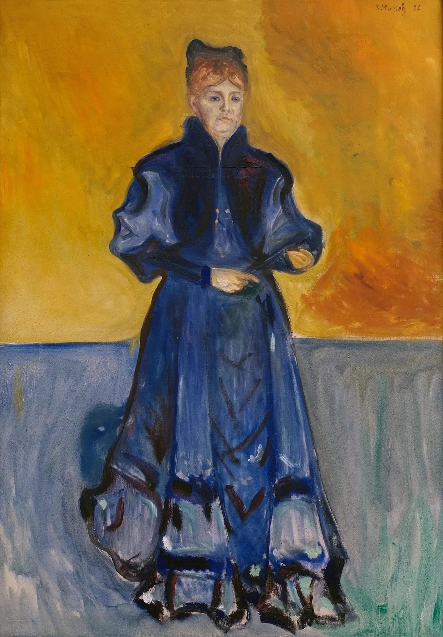 Élisabeth Förster-Nietzsche - Edvard Munch image 1 reproduction d’œuvre d’art à l’huile