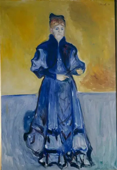 Élisabeth Förster-Nietzsche - Edvard Munch image 1 reproduction artisanale de tableau