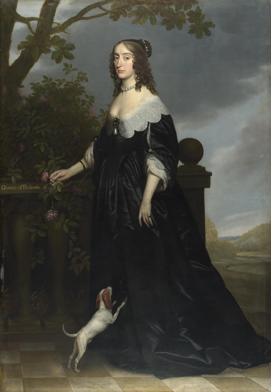 Élisabeth Stuart, Reine de Bohême - Gerrit van Honthorst
