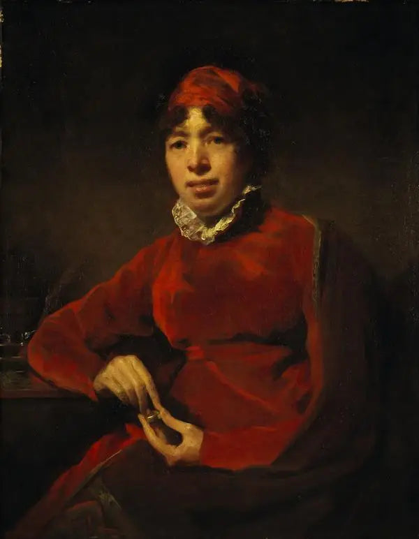 Elizabeth Hamilton, 1756 - 1816. Écrivaine et pédagogue - Henry Raeburn image 1 tableau peint à l’huile sur toile