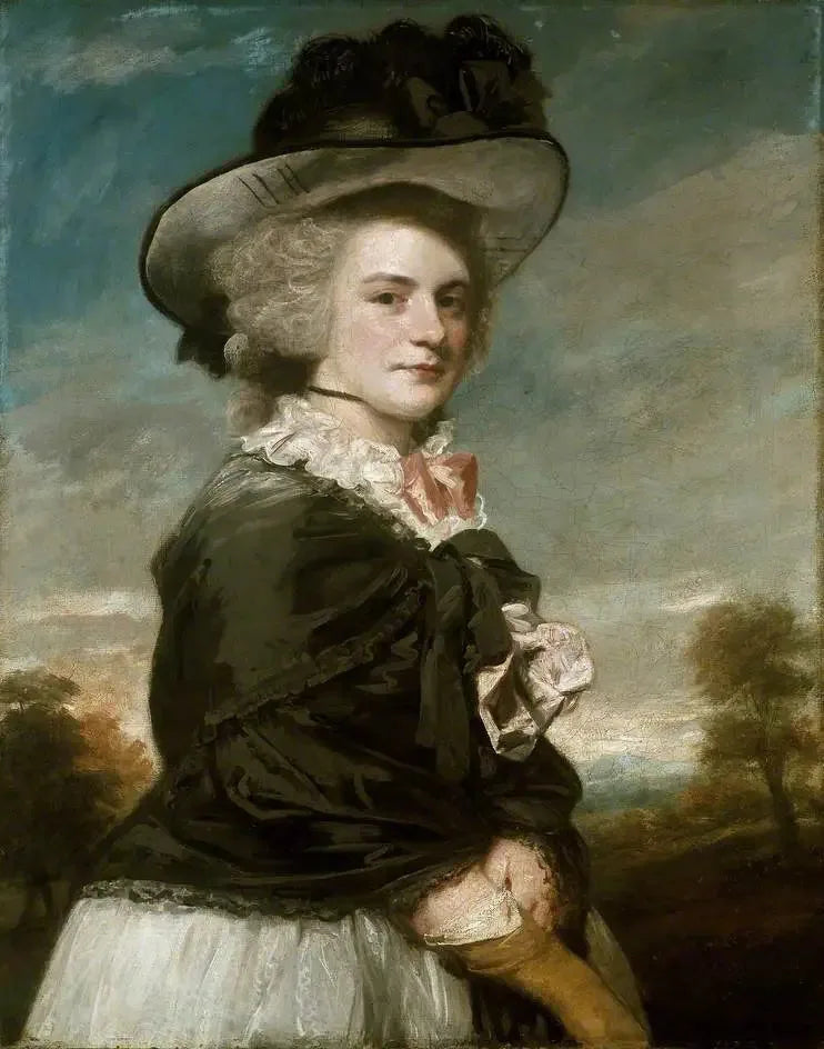 Elizabeth Meyrick, née Keppel (décédée en 1821) - Joshua Reynolds image 1 reproduction artisanale de tableau