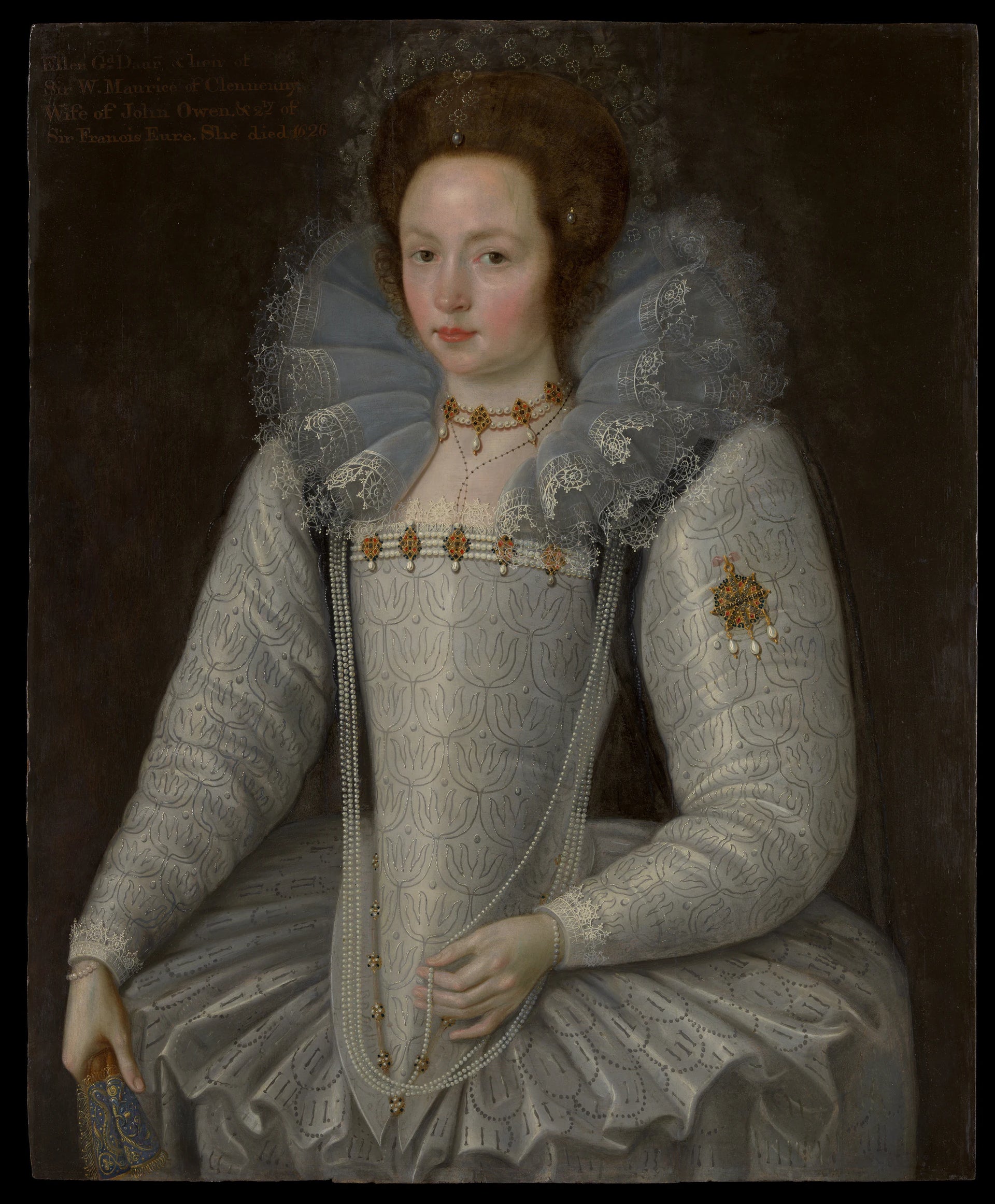 Ellen Maurice (1578-1626) - Marcus Gheeraerts the Younger