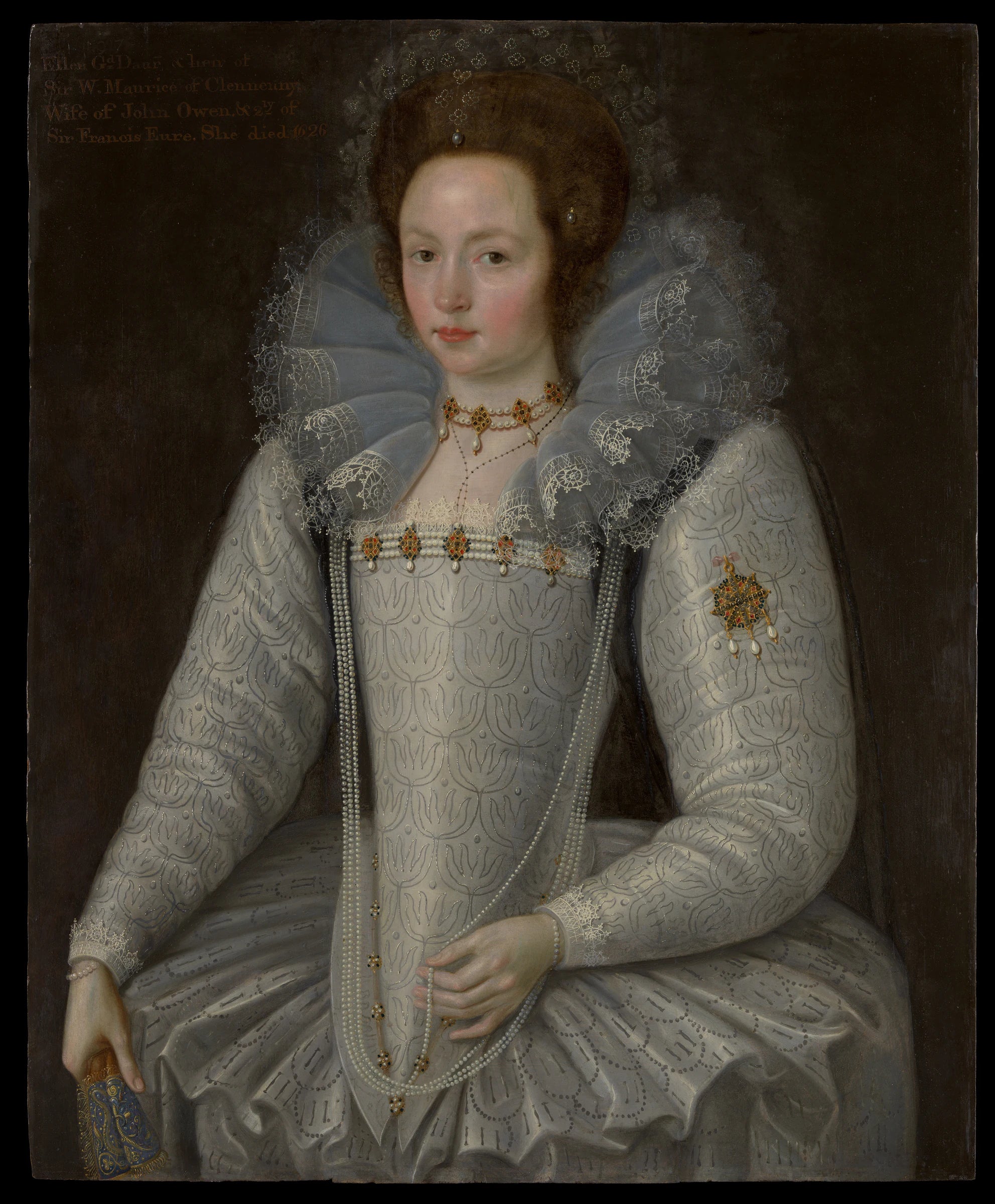Ellen Maurice (1578-1626) - Marcus Gheeraerts the Younger