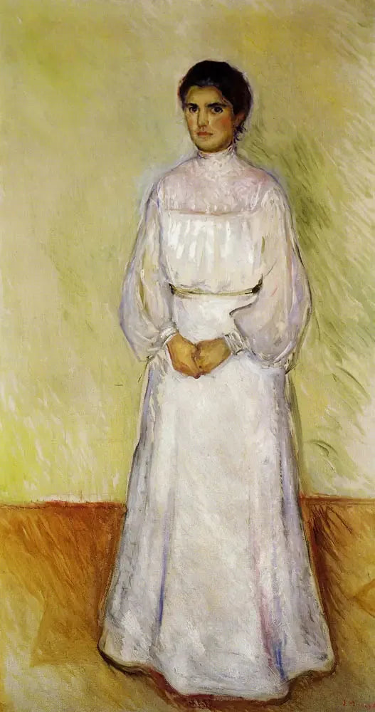 Ellen Warburg - Edvard Munch image 1 copie peinte à la main à l’huile