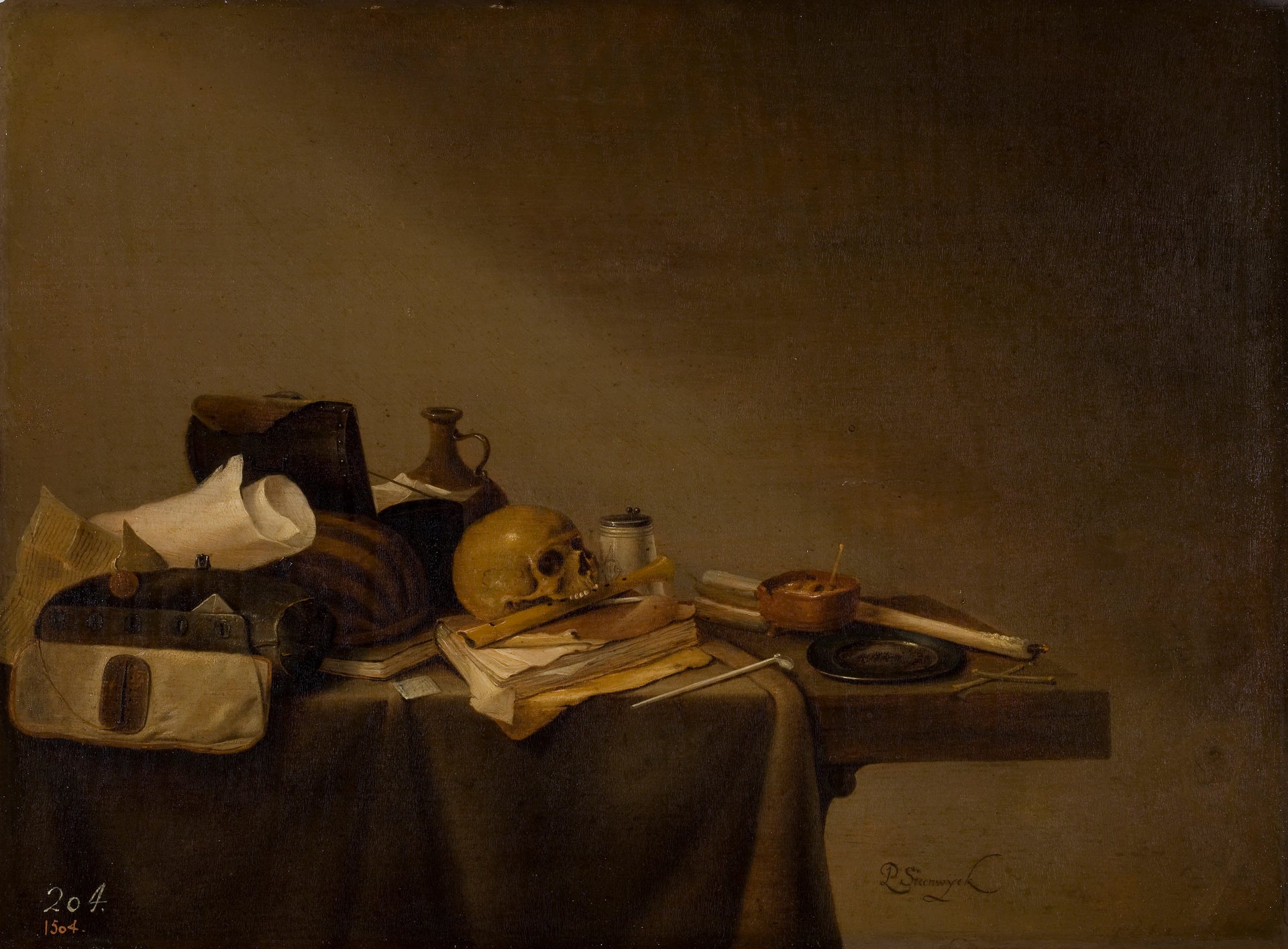 Emblème de la Mort - Pieter Steenwijck