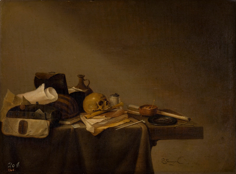 Emblème de la Mort - Pieter Steenwijck