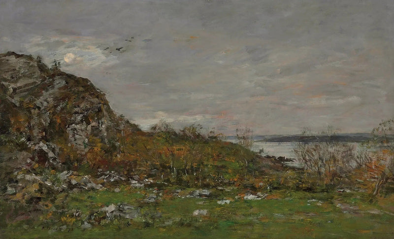 Embouchure de l'Elorn aux environs de Brest - Eugène Boudin