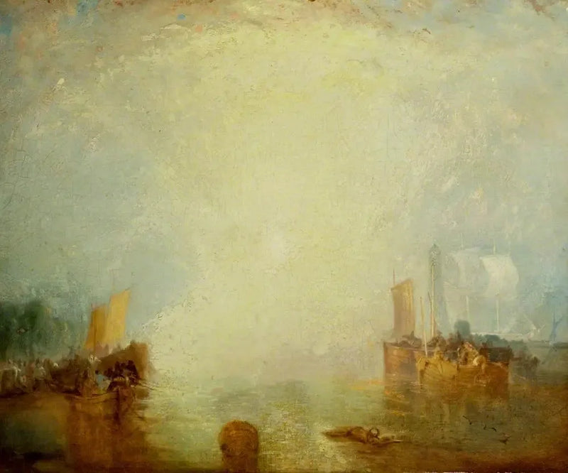 Emigrants Embarking at Margate - J. M. W. Turner