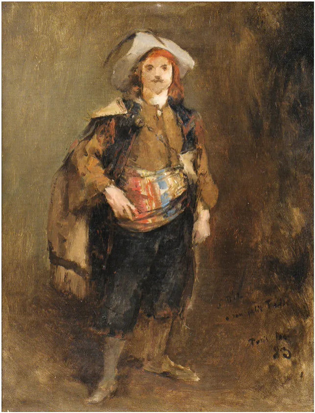 Émile déguisé en Cyrano - Jules Bastien-Lepage image 1 copie peinte à la main à l’huile