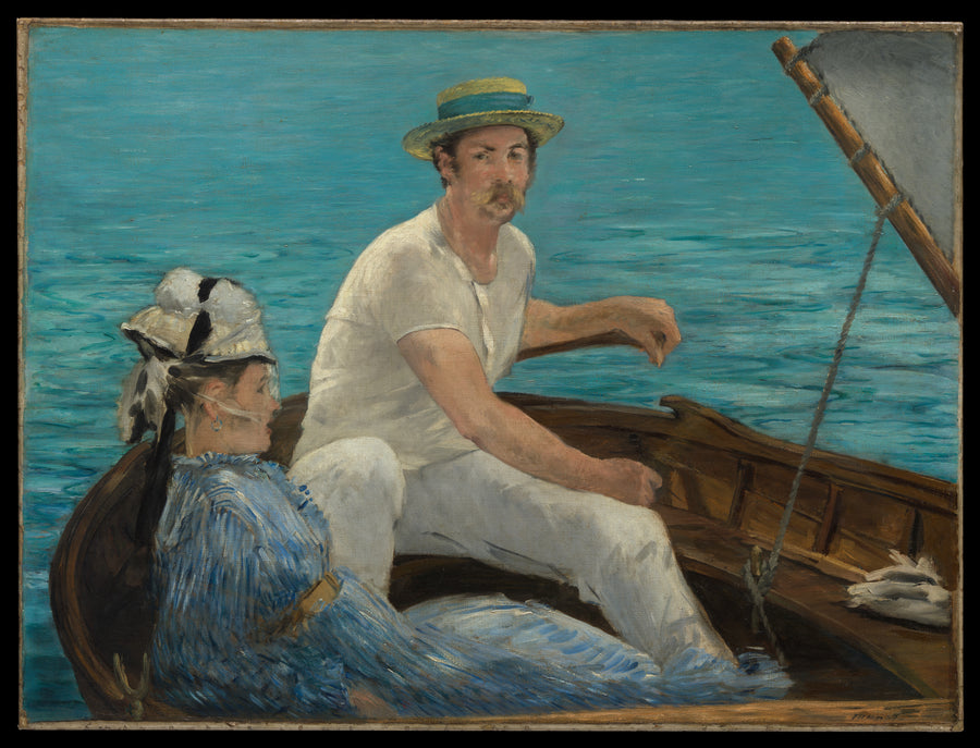 En bateau, Edouard Manet