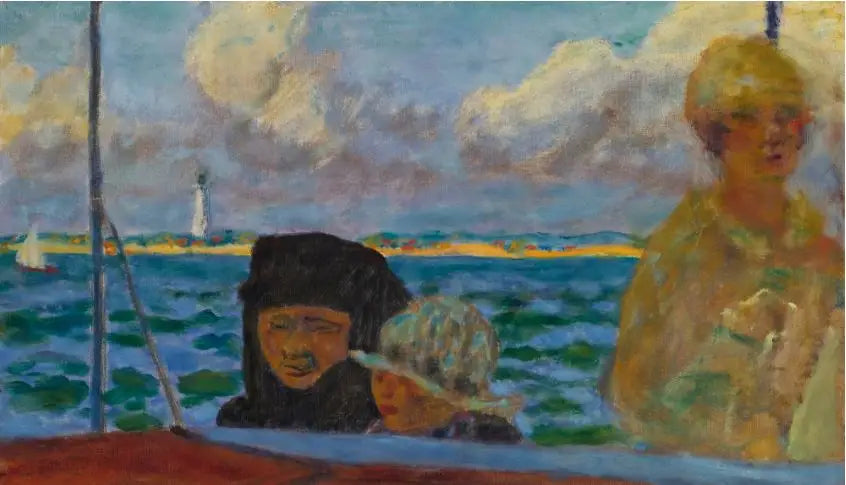 EN BATEAU. LA PROMENADE EN MER - Pierre Bonnard