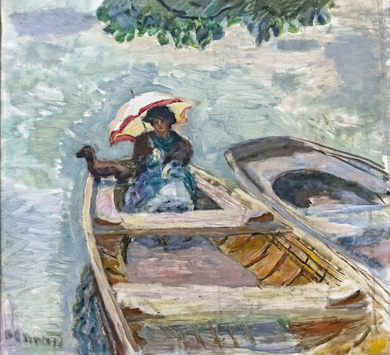 En bateau - Pierre Bonnard