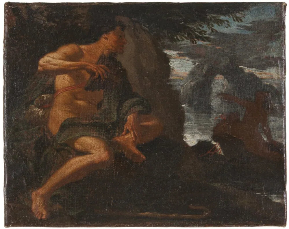 En cyclope - Francesco Albani image 1 tableau peint à l’huile sur toile